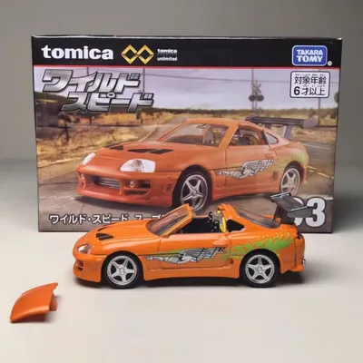 1:64 Toyota Supra Форсаж Коллекционная машинка