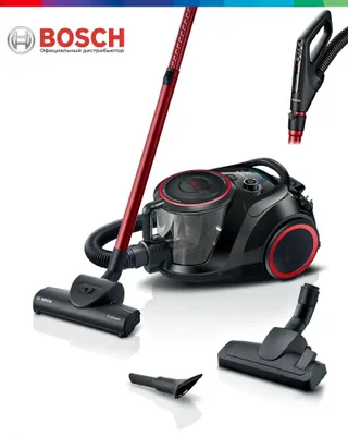 Серия 6, контейнерный пылесос, чёрный Bosch BGS41POW1