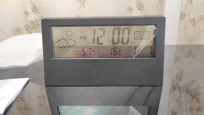 Soat, budilnik — shaffof, elektron 1