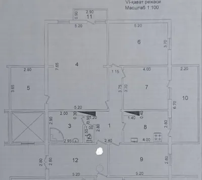 Yakkasaroy tumanida 170 m², 4 xonali kvartira sotiladi 1