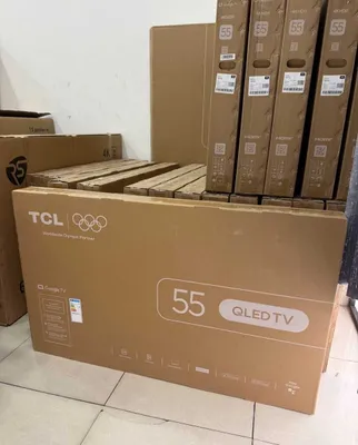 Телевизор TCL 55 QLED 4K Smart Google TV яркий экран отличное качество 1