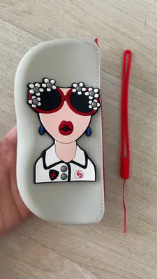 Силиконовые стильные чехлы для очков 1