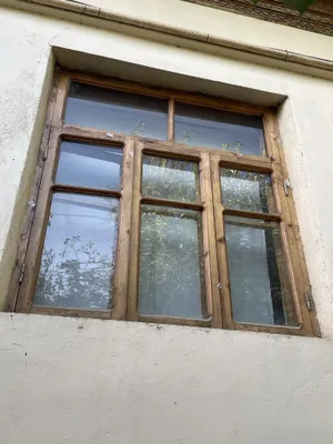Деревянные рамы с двойным стеклом
