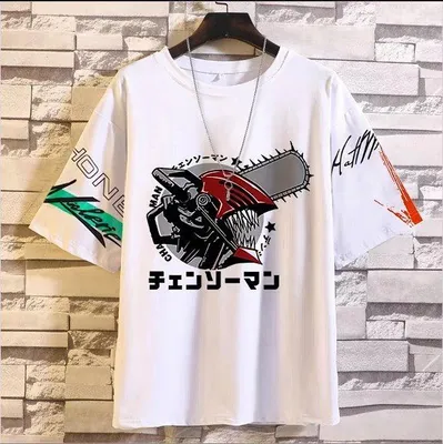 Qisqa yengli “Odam-Benzopila” futbolkalari. 1