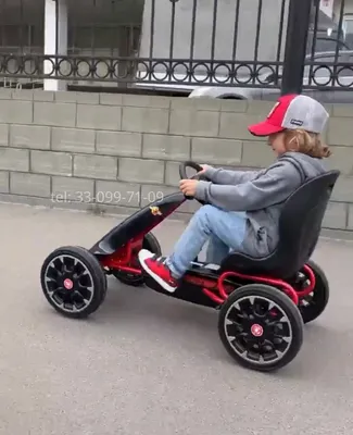 Bolalar uchun pedal velomobil-karting Abarth | 9 dona mavjud 1