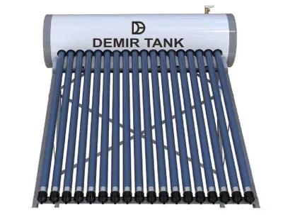 Солнечный Водонагреватель под давлением от Demir Tank 1