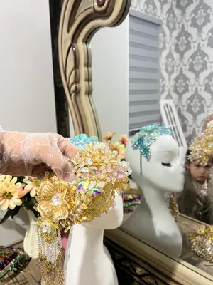 diadema kelinlar uchun chiroyli abadok 1