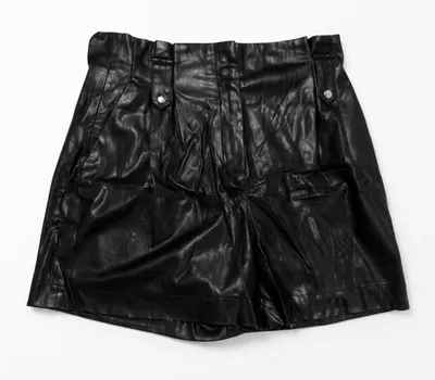 Кожаные шорты Zara размер М 1