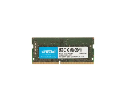 Noutbuk uchun SO-DIMM DDR4 8 GB Crucial 3200 MHz tezkor xotirasi 1