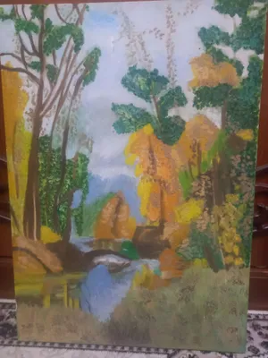 Пейзаж. Масло. Холст