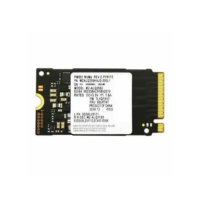 | WD/Samsung 256GB OEM qattiq holatli to‘plagich