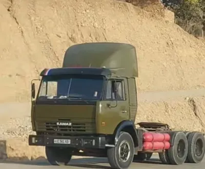 Тягач Kamaz с рефрижераторным прицепом 1