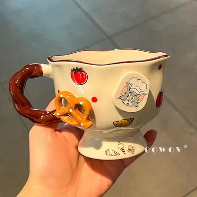 Tom and Jerry printli shisha bakallar (kuboklar) 1