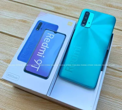 Model: Xiaomi Redmi 9T — Xotira: 4 GB tezkor xotira + 64 GB ichki xotira, 512 GB gacha microSD sloti 1