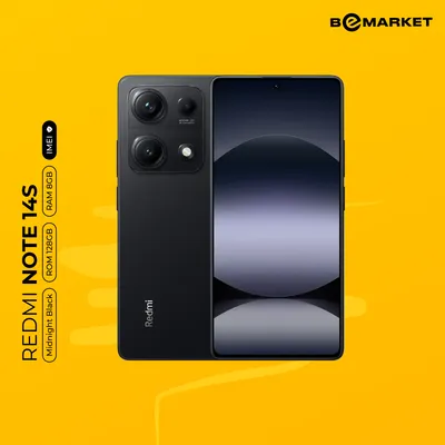 Redmi Note 14S, Midnight Black, 8/128 GB 1