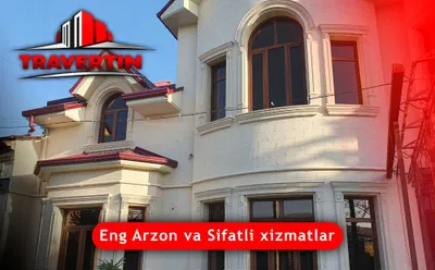 Travertin Marmarino Fasad Ta’miri Toshkent 1