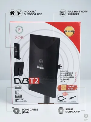 📡 Цифровая ТВ-антенна SOR DVB-T2