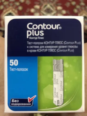 Contour Plus test-tasmalar, yangi, yaroqlilik muddati 03 va 06.2027 gacha 1