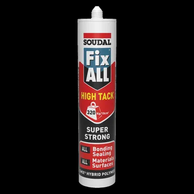 Гибридный клей - герметик Soudal Fx All High Tack
