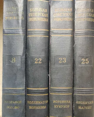 Buyuk Sovet ensiklopediyasi 1