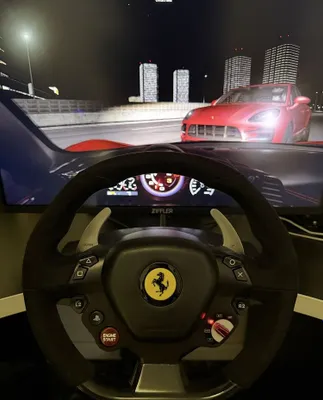 Thrustmaster Ferrari 488 GTB Alcantara T80 Игровой Руль 1