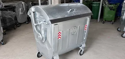 Оцинкованный когтейнер 1100л