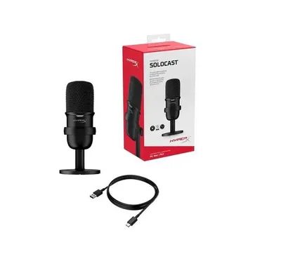 ^ Рассрочка на Микрофон HyperX SoloCast - Black 1