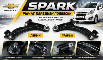 Spark oldingi richaglari, o‘ng va chap, to‘plam 1