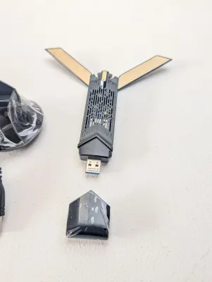 Раздвижная антенна для ПК Asus Wi-Fi USB-AX56 1
