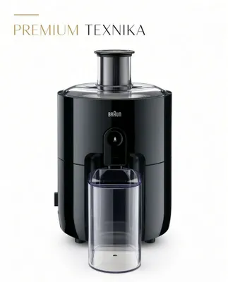 Соковыжималка центробежная BRAUN SJ3100BK