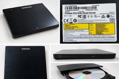 Samsung SE-208 Portable DVD Writer — внешний DVD-RW с USB