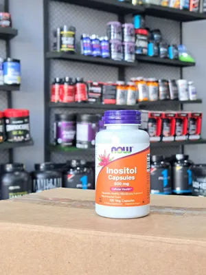 NOW Inositol 500mg 100 vegcaps