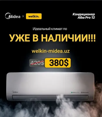 Midea Alba Pro 12 BTU 1