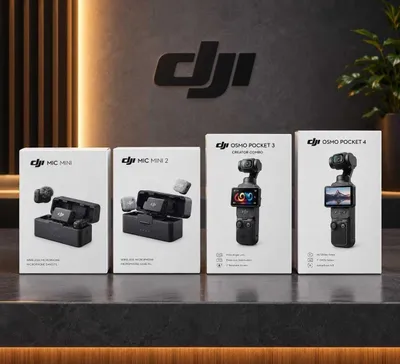 DJI mikrofonlari va stabilizatorlarining keng assortimenti 1