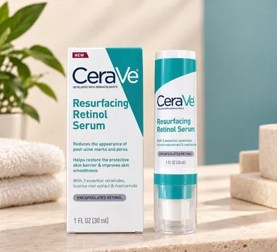 CeraVe Resurfacing Retinol Serum 30 мл —сыворотка для лица с ретинолом 1