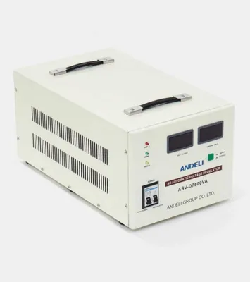 Продам стабилизатор напряжения Andeli ASV-D 7500VA, бежевый