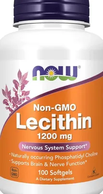 Now lecithin лецитин лицитин 1200мг 100 шт USA 1