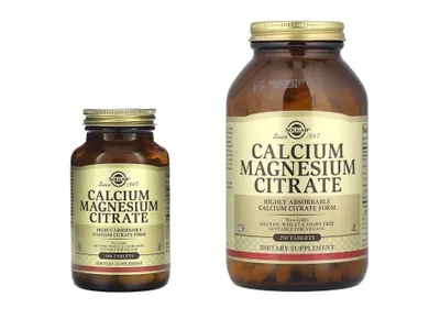Solgar Цитрат кальция и магния Calcium Magnesium Citrate калций kalsiy 1