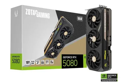 ; ZOTAC GAMING GeForce RTX 5080 SOLID videokartalari 1