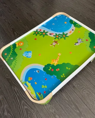 Детский столик деревянный HAPE 1