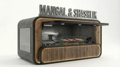 Кучма дўкон, фудтрак, буфет, Truck, Foodtruck 1