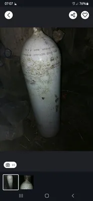Метановый газовый баллон 30 л 1