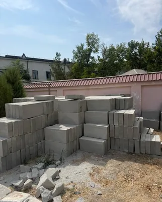 Продаются газоблоки, есть 500 штук, отдам дешевле 1