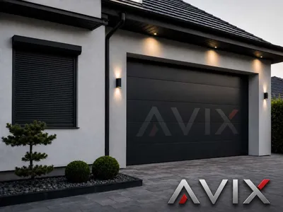 AVIX Group kompaniyasidan avtomatik seksion darvozalar va roletlar 1