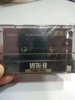 Аудиокассета Сони Металл 90 новая 1