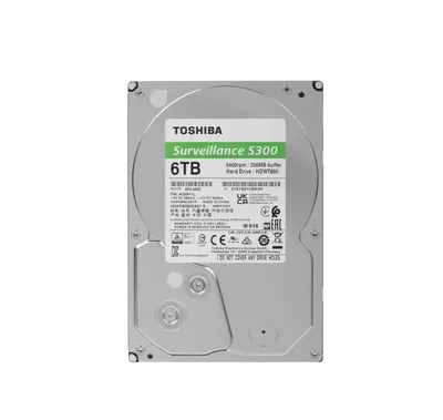 - 6TB Toshiba S300 Surveillance HDWT860UZSVA qattiq diski 1