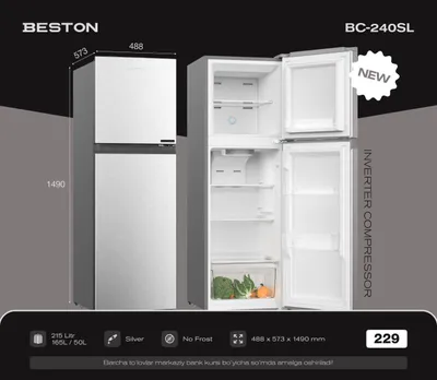 Beston BC-240SL muzlatgich 1