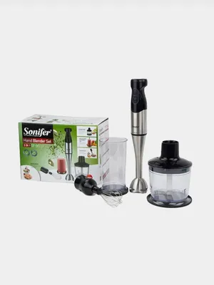 Sonifer 3 в 1: погружной блендер, чоппер, миксер-измельчитель SF-8013 1