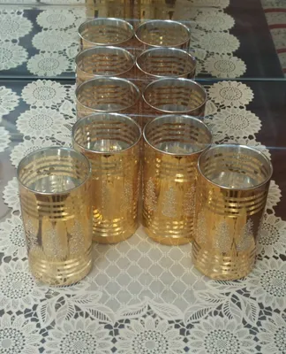 Стаканы с подзолотой в идеальном состоянии. 1