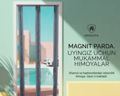 Magnit pardalar eshik uchun 1